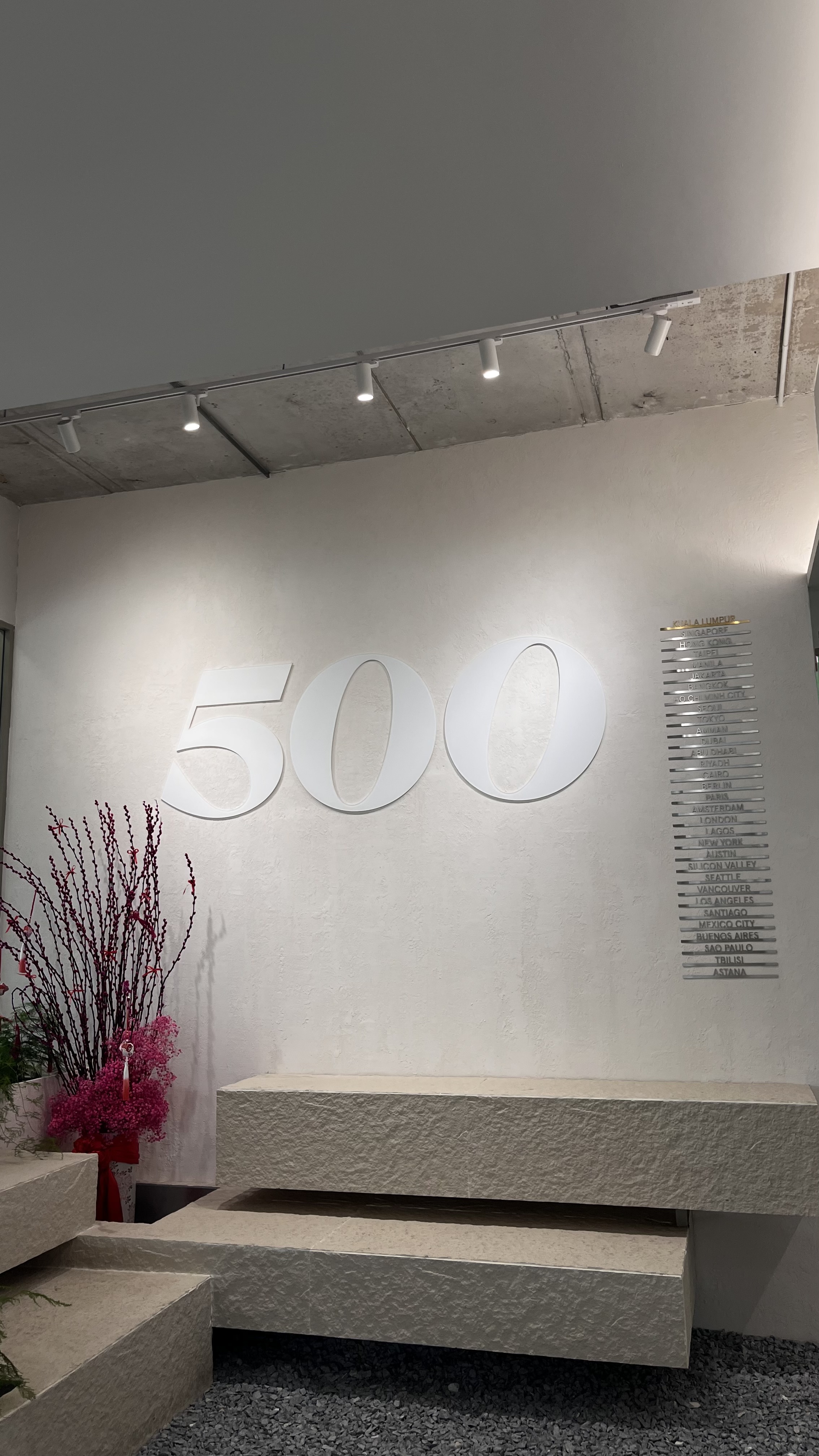 500 Global office entrance